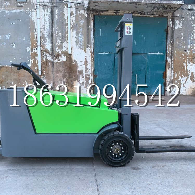 广东省小型电动叉车1吨2吨步行站驾式电瓶堆高充电装卸车液压升降车铲车